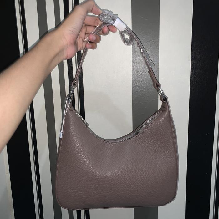 LOVEABLUE [NEW] ORIGINAL BY NICESO - TAS SLINGBAG COKLAT KOREAN STYLE Selempang Wanita Cewek Kulit