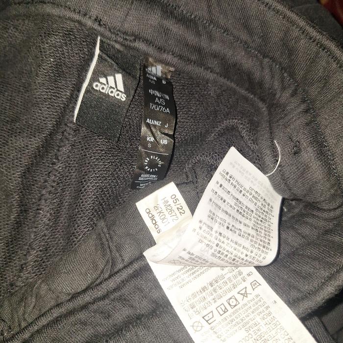 celana training joger adidas three stripes second
