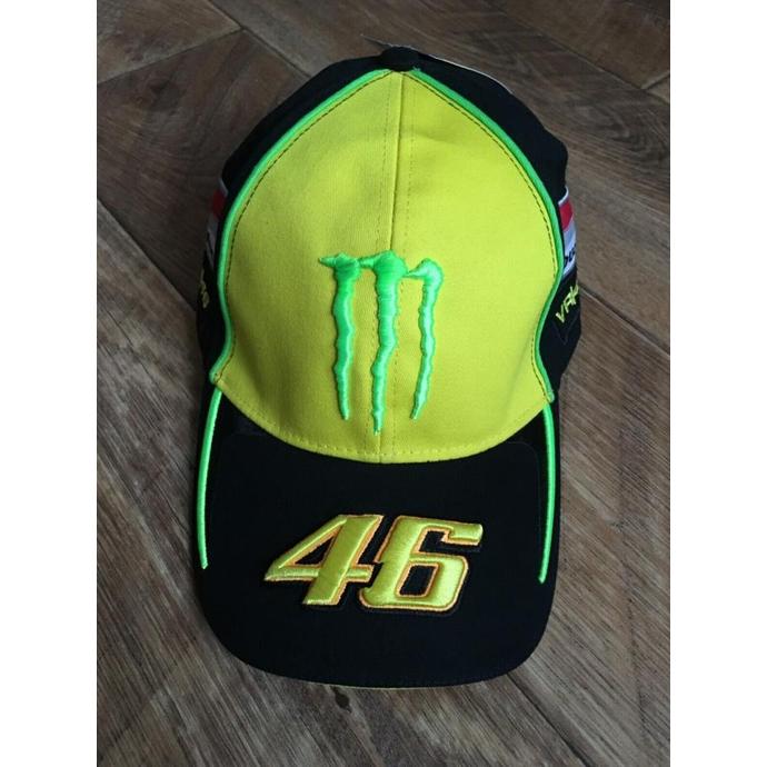 VR46 Valentino 46 Rossi's Sponsor Cap Monster Ducati Topi Langka