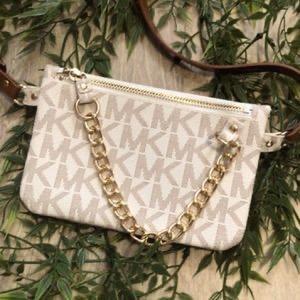 MK belt bag fancy pack gold chain