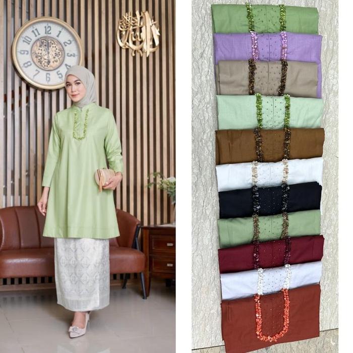Tunik Batu Payet Kamari, Long Tunik Batu Payet, Original Kamari, Long Tunik Kamari, Long Tunik Toyob