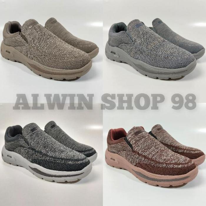 BERKUALITAS SEPATU SKECHERS ARCH FIT MOTLEY/SEPATU SKECHERS ARCH FIT MOTLEY MENS LEISURE/SKECHERS RE