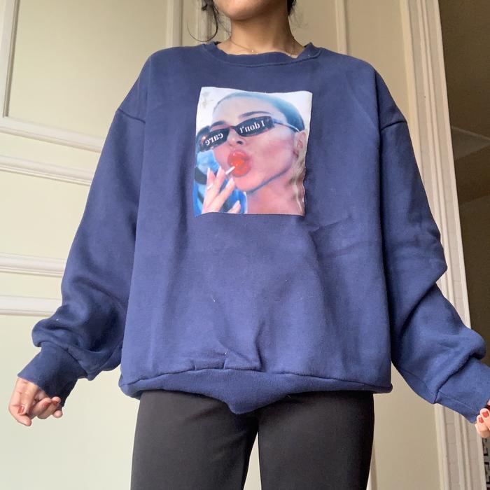 preloved crewneck wanita