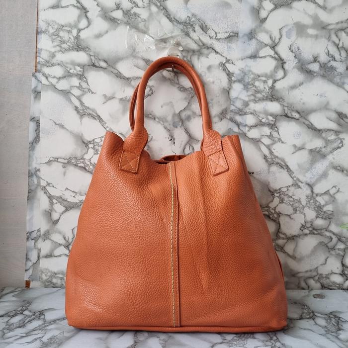 TAS TOTE KULIT ASLI WANITA SECOND IMPORT / TAS TOP HANDLE WANITA KULIT ASLI IMPORT