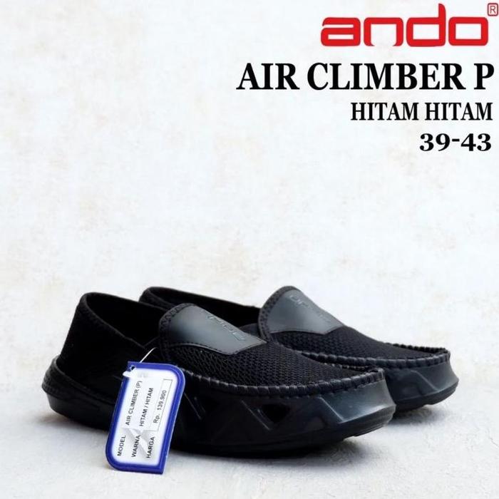 BERKUALITAS SEPATU ANDO SIZE 39-43 - AIR CLIMBER - MONREAL - HAZZARD - FLETCHER - ESCOBAR - RECOMO -