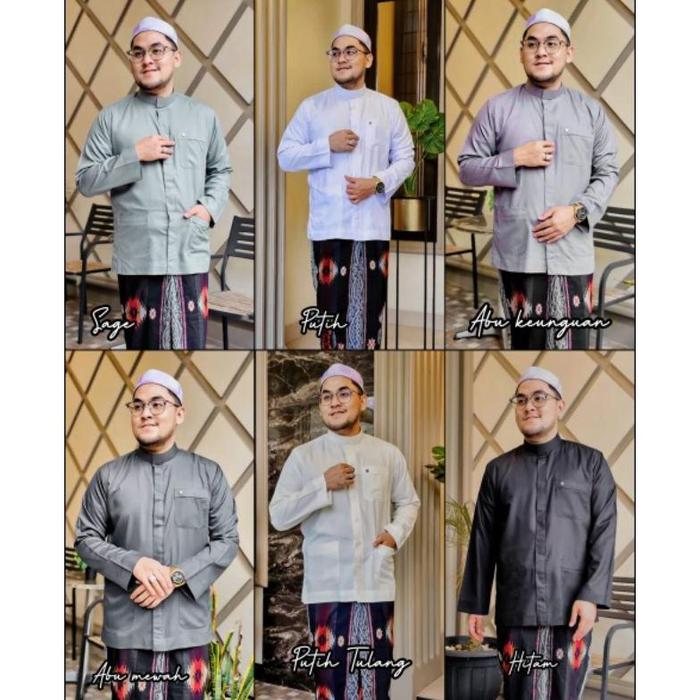 BAJU KOKO ABI ZIDNA KATUN HAIBAH TERBARU/ABI ZIDNA HAIBAH POLOS TERBARU