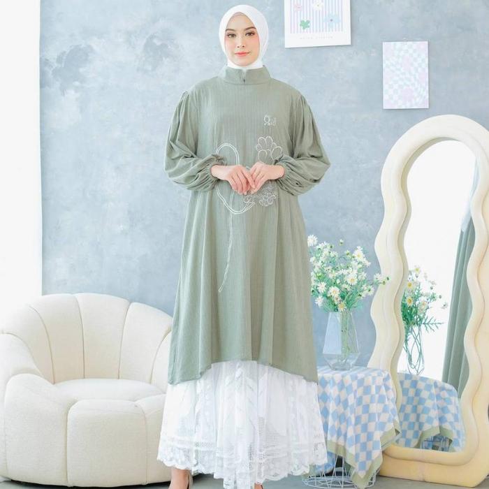 Willona Tunik Bordir Queenova