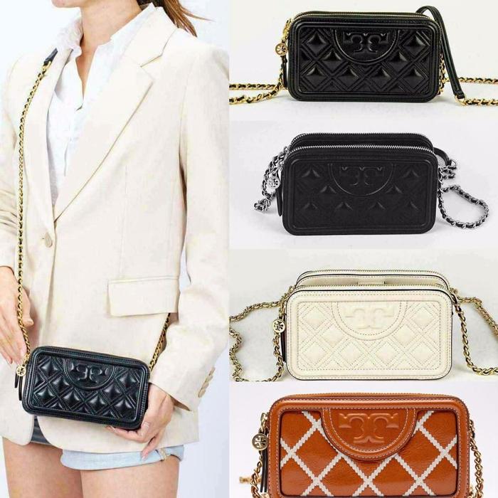 TORY BURCH FLEMING DOUBLE ZIP MINI BAG ORIGINAL READY STOCK