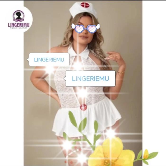 Lingerie nurse costume sexy JUMBO