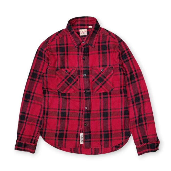 Houston Union Made Classic Double Chest Lumberjack Flannel Shirt / Kemeja