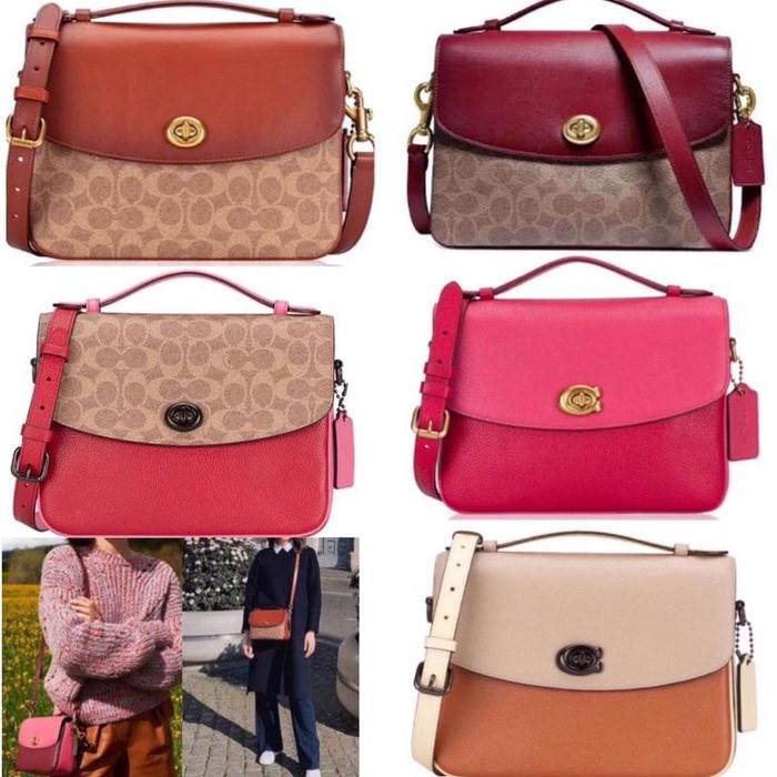 COACH CASSIE TOP HANDLE BAG READY STOCK