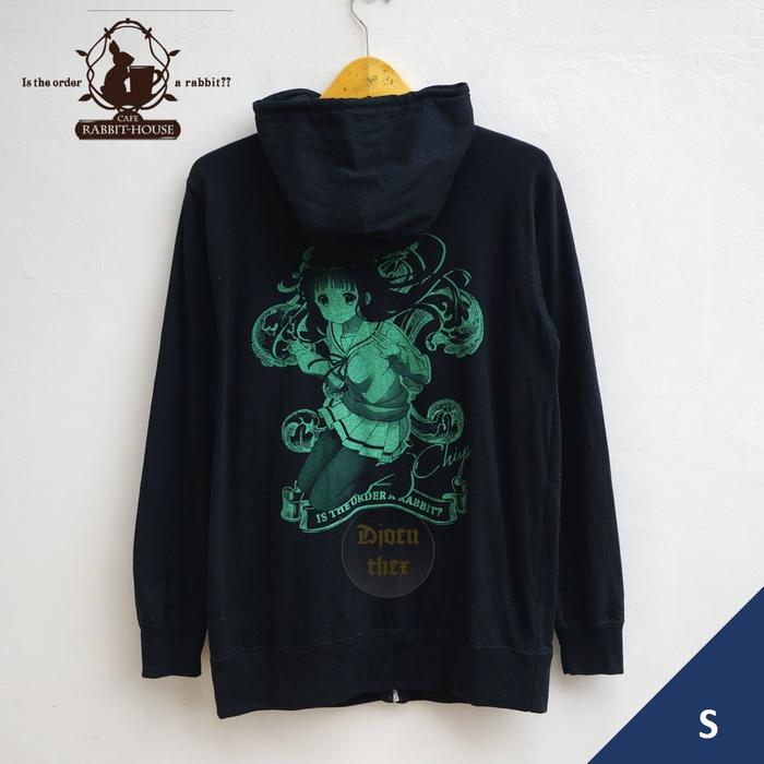 Is The Order A Rabbit Anime Hoodie Zipper Cospa  Size S