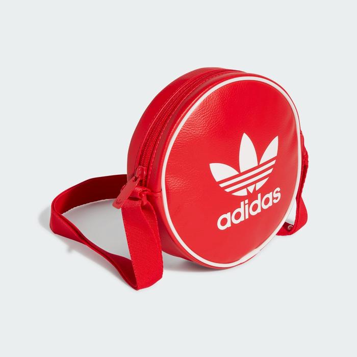 adidas adicolour round bag red original store made in vietnam