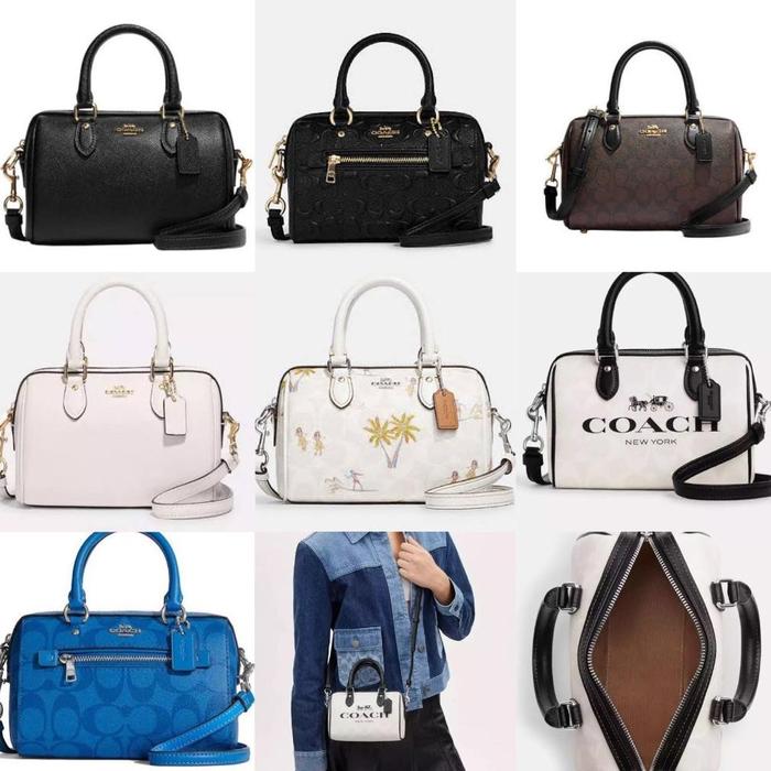 COACH MINI ROWAN CROSSBODY SIGNATURE ORIGINAL READY STOCK