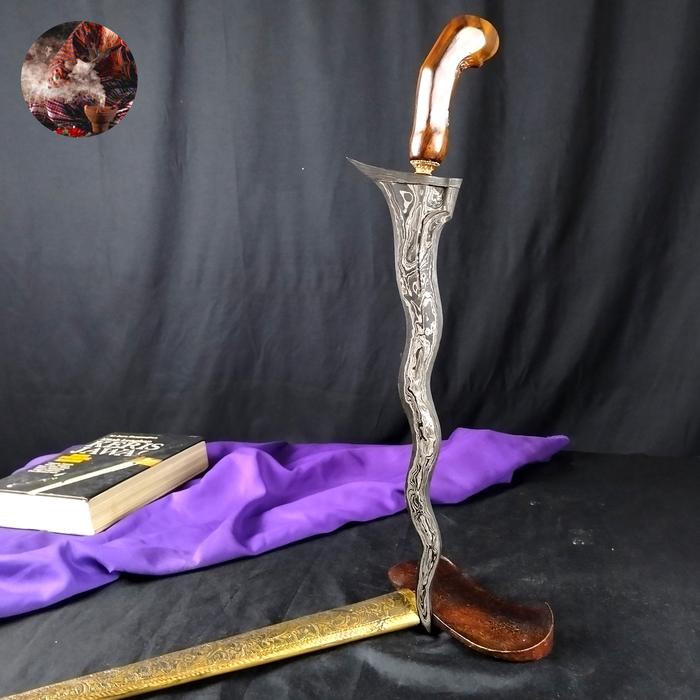 Keris Pusaka Era Kerajaan Kartasura Jaran Guyang Pamor Pendaringan Kebak Tuah Energi Spiritual Penga