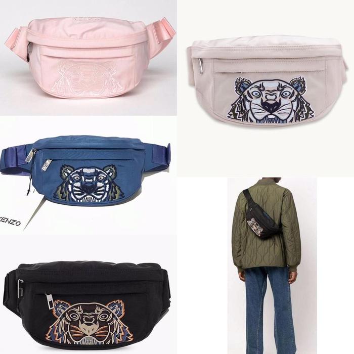 KENZO BUMBAG REGULAR TIGER ORIGINAL READY STOCK