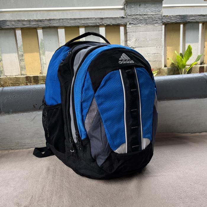 ransel tas second adidas outdoor pria wanita muat leptop untuk kerja sekolah olahraga traveling mura