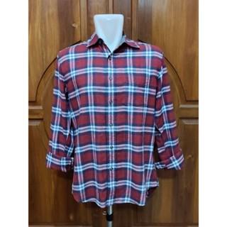 Kemeja Flanel Giordano Original Second L
