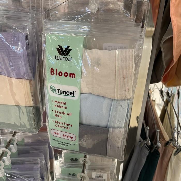 Wacoal Bloom Saver Pack (3pcs) Panty Midi TP 2501A Waistband MIX Celana Dalam Remaja