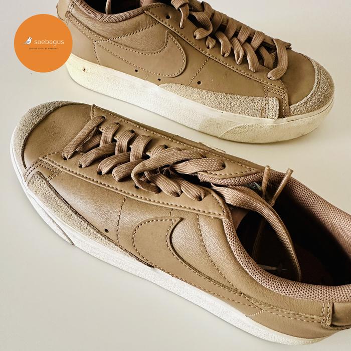 Nike Blazer Low Platform Driftwood - second