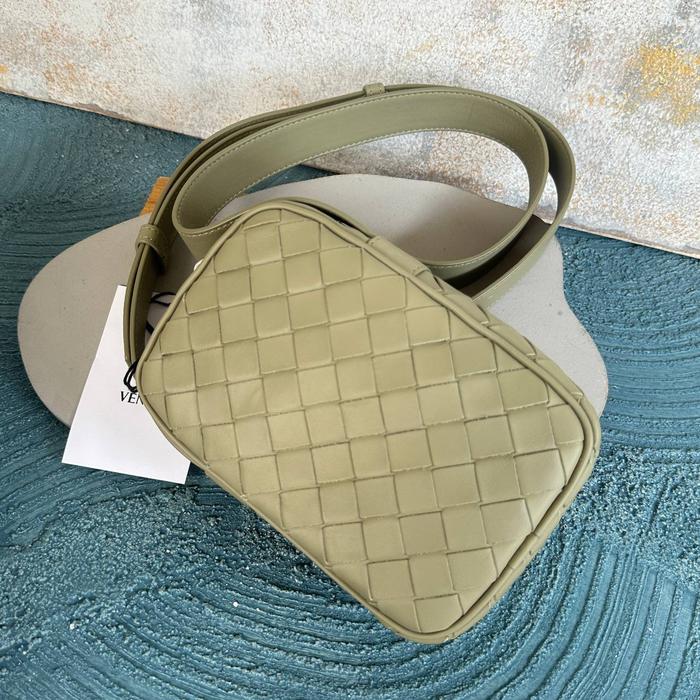 bag BV tas Interacio Mini Sling Cassette Vertical Bag travertine