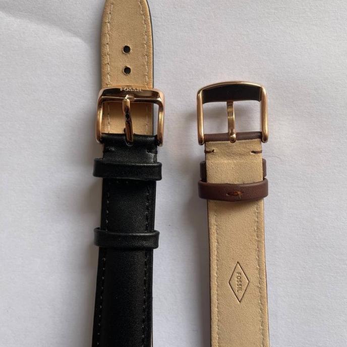 tali jam fossil wanita strap fossil jacqueline boyfriend 14mm 18mm