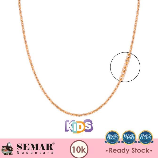 Kalung Emas Anak Rolona Polos Gold 10K Semar Nusantara