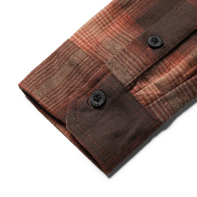 Insurgent Club - Flannel Red Brown