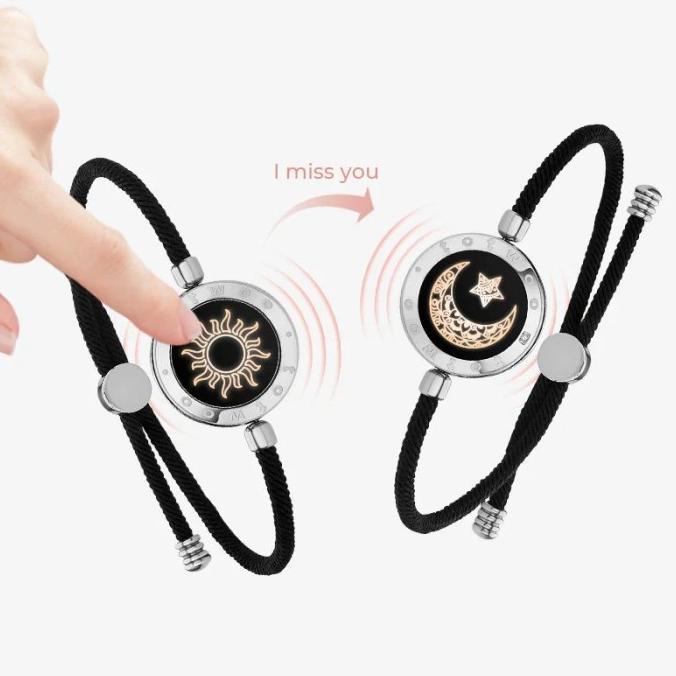 Totwoo Sun & Moon Touch Bracelets / Totwoo Smart Couple Bracelets