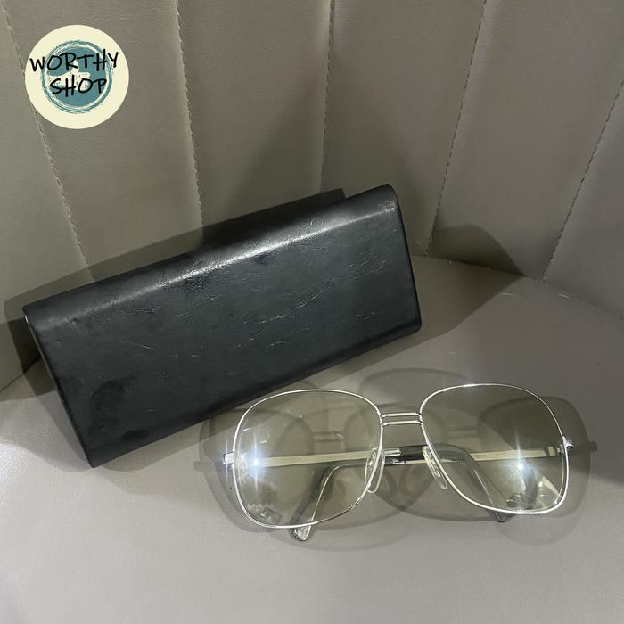 Kacamata Vintage Antik Original Aviator Rodenstock Roden Stock Alpin 135 Rare Silver Tone Glasses Wi