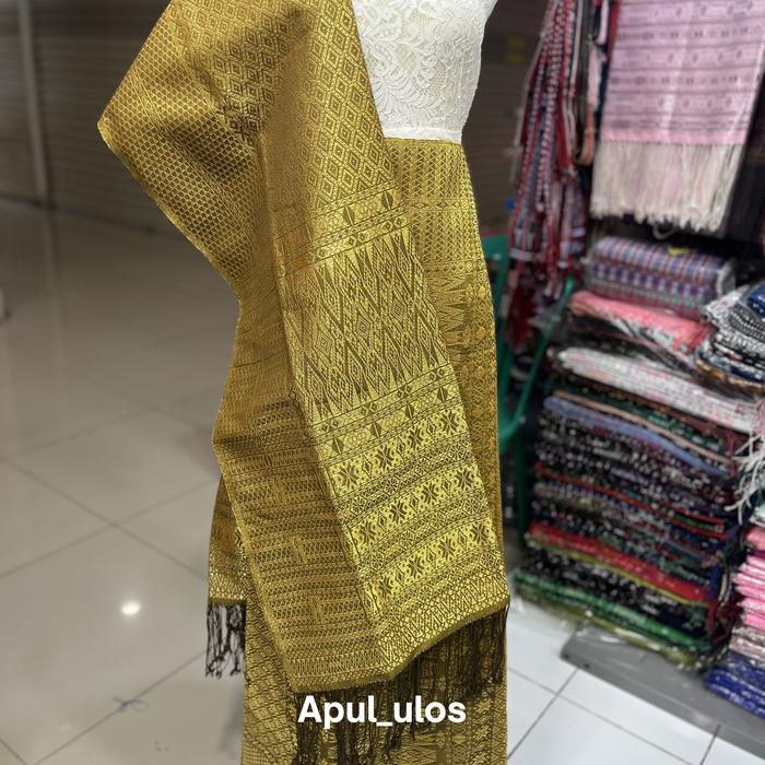 Songket tumtuman tanpa sambung full purada kristal