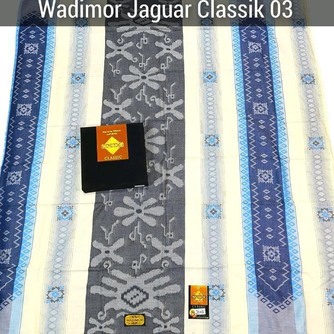 Sarung Tenun Premium WADIMOR Jacquard JAGUAR CLASSIC CLASIK CLASIC KLASIK SONGKET Halus Dingin Exclu