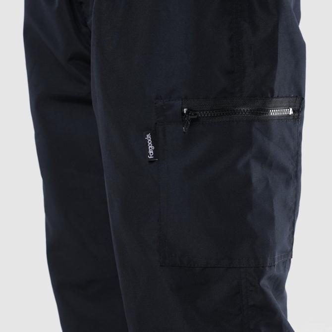 Fairgoods Trackpants Loose Fit Gramic Black