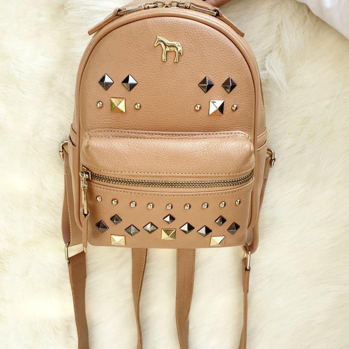 Tas Lapalette Ransel Backpack Mini Kulit Asli Wanita