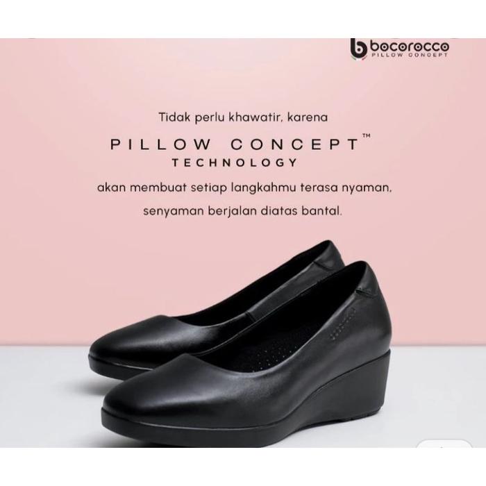 Sepatu Bayangkari Montabela 01  Bocorocco / Sepatu Dinas Wanita / Sepatu kulit Original / Sepatu Pan