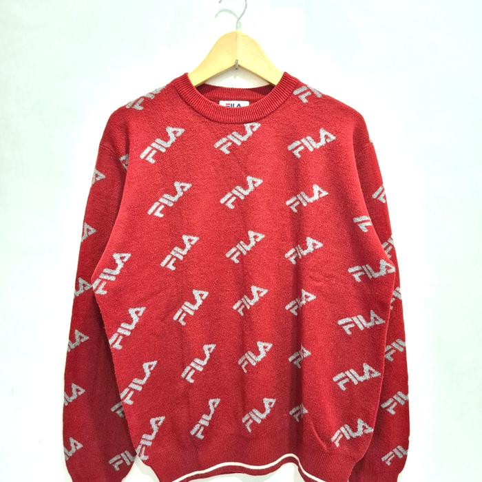 Sweater Rajut Premium | Sweater Fila | Sweater Unisex
