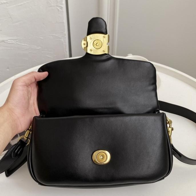 Tas Wanita Branded Coach Pillow Tabby 26 Black ORIGINAL Terlaris