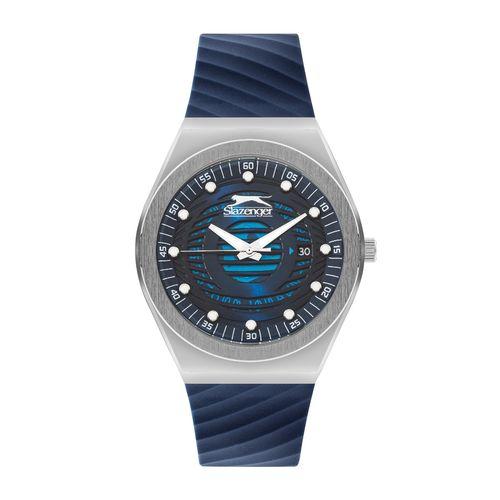 Jam tangan SLAZENGER Analog Blue Dial Men's Watch-SL092221103 ory murah