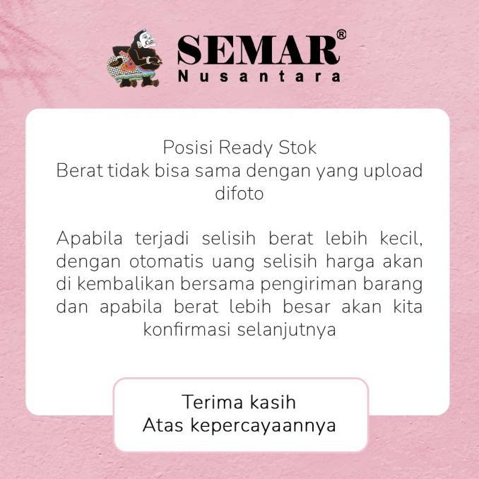 Gelang Emas Tali Hitam Huruf Round Gold 10K Semar Nusantara