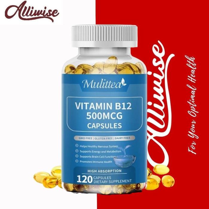 MULITTEA VITAMIN B12 500MCG (SEBAGAI CYANOCOBALAMIN) MEMBANTU SISTEM KEKEBALAN TUBUH