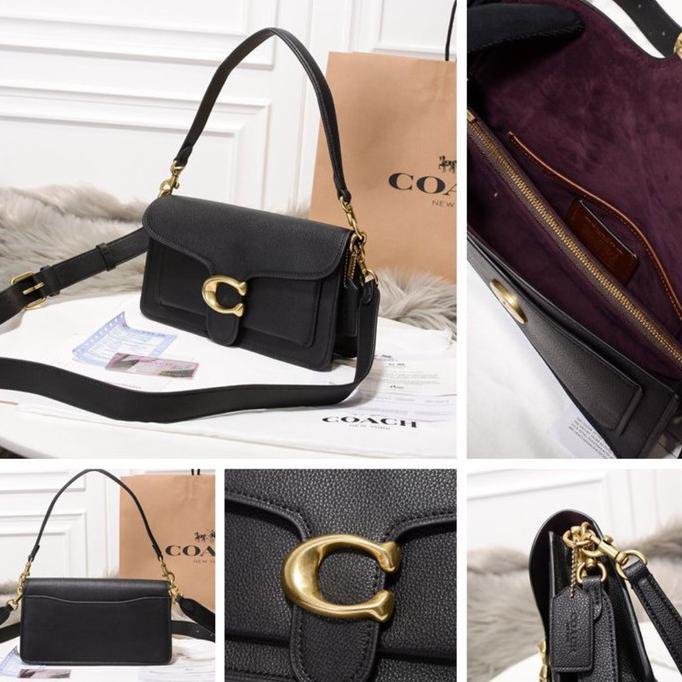 Tas wanita CH tabby 26 pillow logo C gold all-colour crossbody bag Terlaris