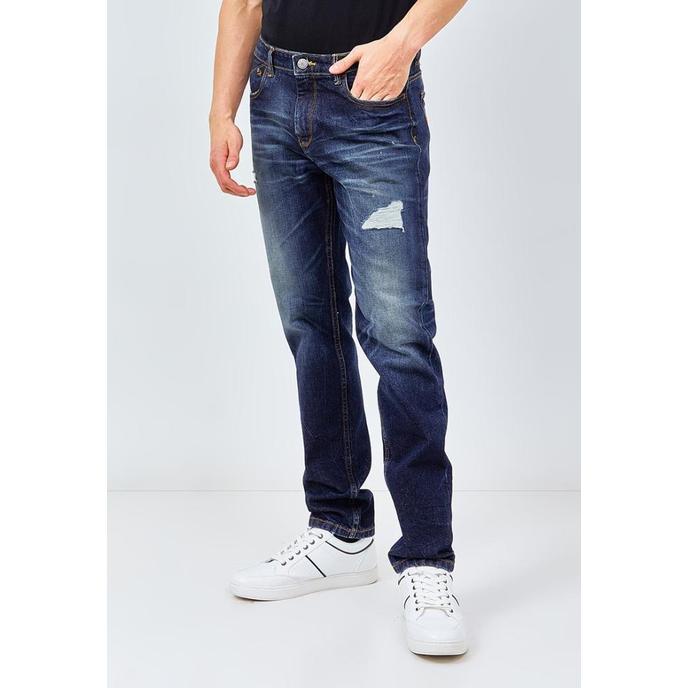 MANZONE Celana Jeans Panjang Denim TROY - BLUE