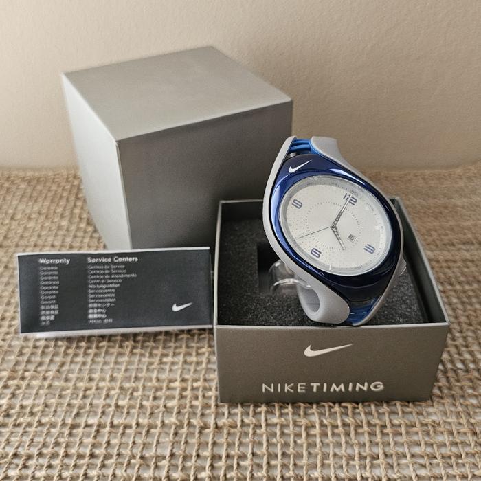 Rare Vintage Nike Triax Y2K Fullset Plastikan Jam Tangan Pria Original
