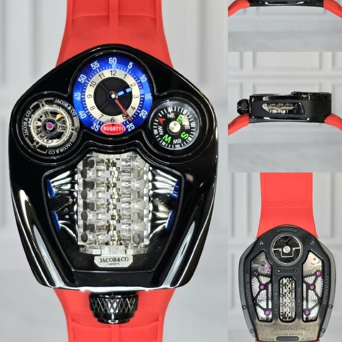 Jam tangan jacob co bugatti tourbillon