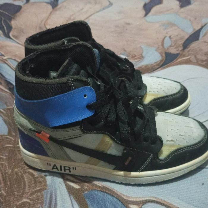 Sepatu Branded AJ Off White Fragment Size 41 (Second)