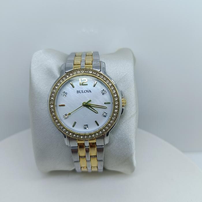 Bulova Mop Dial Lady Quartz Movt