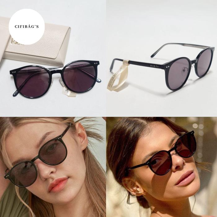 RIETI RT4027 C1 BIJOU SUNGLASSES BLACK (unisex)