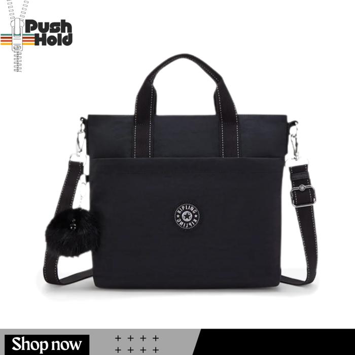 Kipling ZAMORA KIPKPKI77794NG1 Tote Bag Wanita Original - Behond Black
