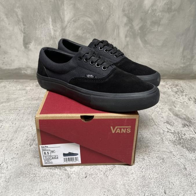 Vans Era Pro BlackOut Original - Vans Era Pro Allblack