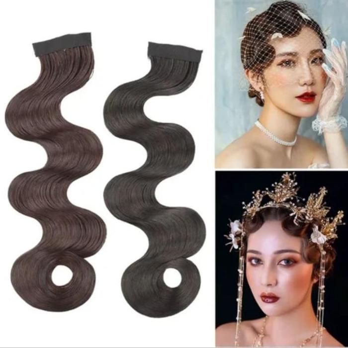 Toupee Poni Bergelombang 1 pcs Hairclip Poni Sanghai Poni Clip Sianghai Poni Chinese Vintage Style